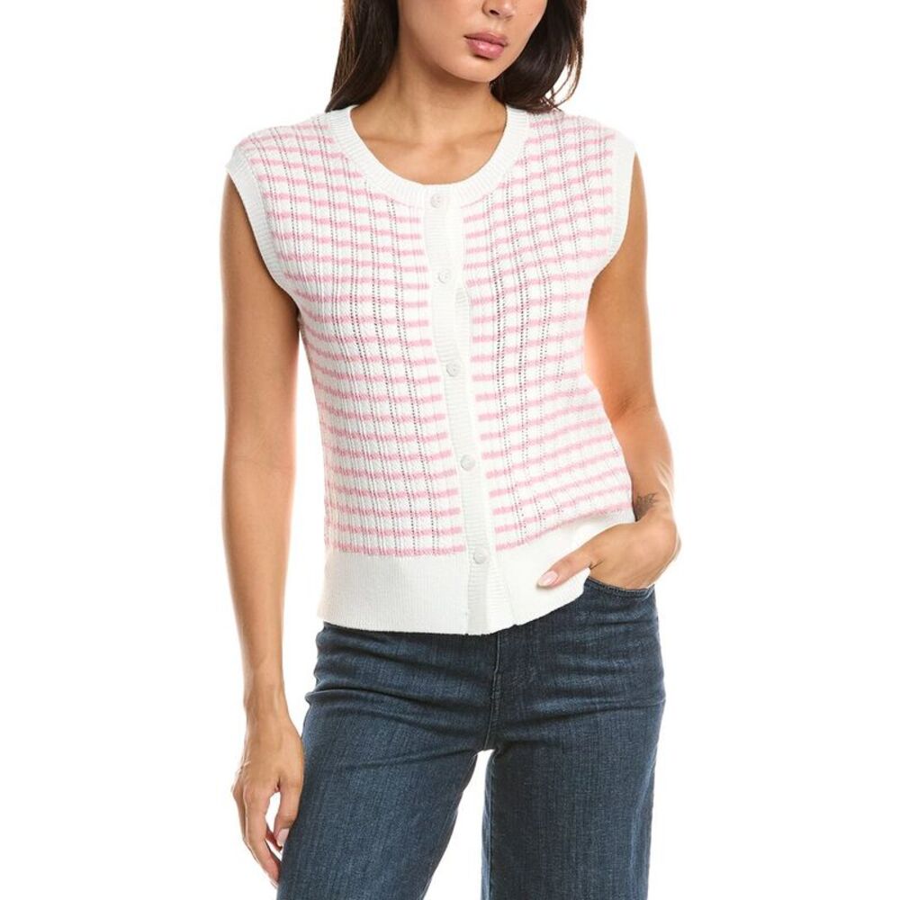 Elie Tahari Womens  The Dana Vest, Blue